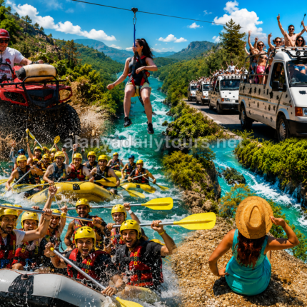 5-in-1 Combo Tour from Alanya, Side & Antalya
