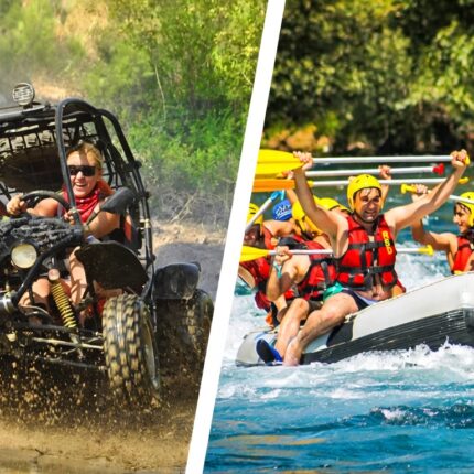 Alanya Rafting with Buggy Safari