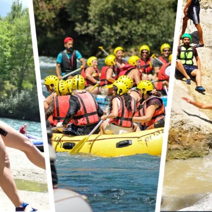 Alanya Rafting with Canyoning and Zipline