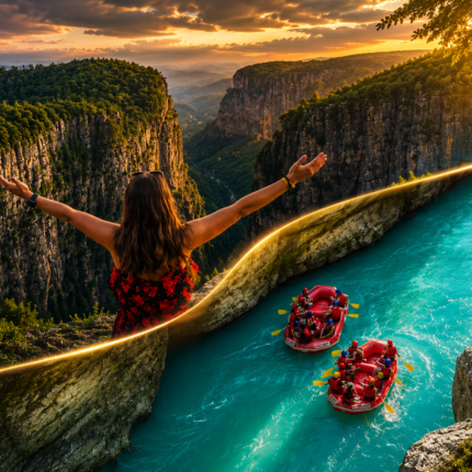Tazi Canyon + rafting from Alanya - Side - Antalya