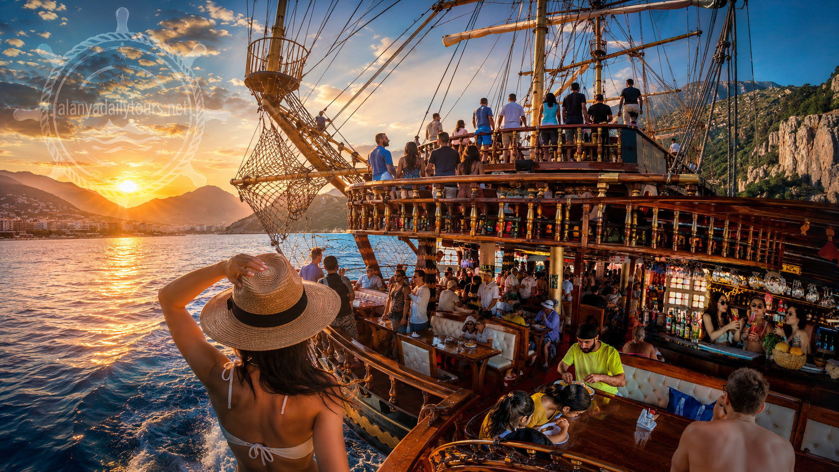 Viking boat tour Alanya Viking boat tour Alanya
