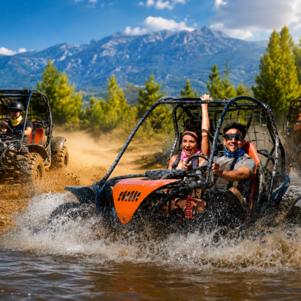 VIP quad & buggy from Alanya - Side