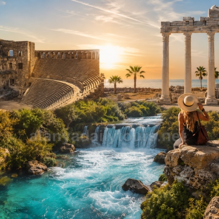 Manavgat, hidden paradice and Side from Alanya - Side