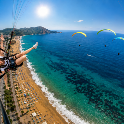 Paragliding from Alanya - Side