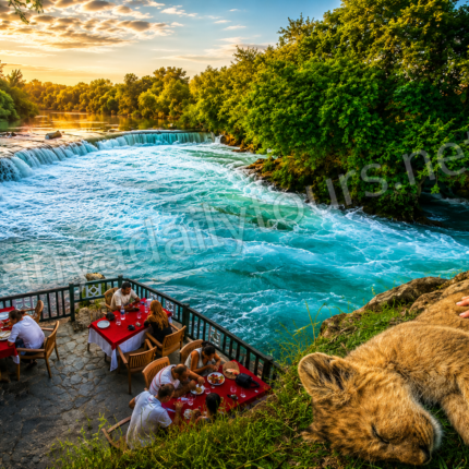 Lion's & Manavgat waterfall from Alanya - Side - Antalya