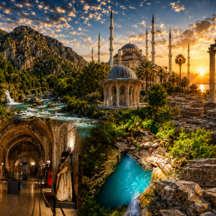 VIP Manavgat Hidden Paradise & Side Tour from Alanya & Side