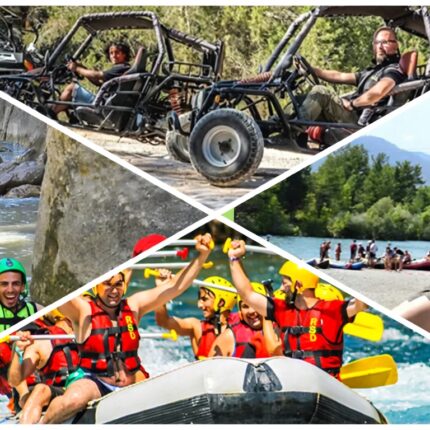 Rafting + Buggy Safari + Zipline + Canyoning